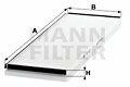 Mann-filter CU4627 Filtru, aer habitaclu