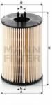 Mann-filter PU821x-2 Filtru combustibil