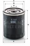 Mann-filter W7052 Filtru ulei