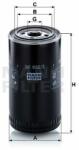 Mann-filter WK950/3 Filtru combustibil