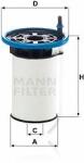 Mann-filter PU7005 Filtru combustibil