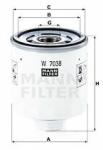 Mann-filter W7038 Filtru ulei