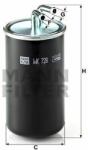 Mann-filter WK728 Filtru combustibil
