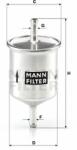 Mann-filter WK66 Filtru combustibil