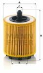 Mann-filter HU6007x Filtru ulei