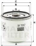 Mann-filter W7057 Filtru ulei
