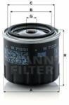 Mann-filter W712/31 Filtru ulei