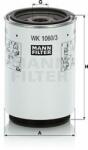 Mann-filter WK1060/3x Filtru combustibil