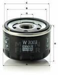 Mann-filter W7003 Filtru ulei