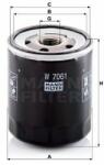 Mann-filter W7061 Filtru ulei