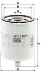 Mann-filter filtru combustibil MANN-FILTER WK 715/1 x (WK 715/1 x) - automobilus
