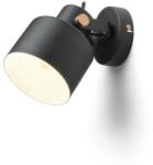 Rendl light studio CELEIA felületre szerelhető matt fekete szálcsiszolt réz 230V E27 40W (R13902) - kontaktor