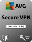 AVG Technologies Secure VPN (5 Device /1 Year) (GSVEN12EXXA005)