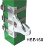 Metz HSB160 Átfeszítő horog balos szögvasoszlopra (HSB160) (HSB160)