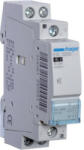 Hager Csendes mágneskapcsoló, 2Z, 25A, 12V AC/DC, moduláris (ESL225S) (ESL225S)