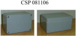 Csatári Plast CSATÁRI PLAST CSP 081106 poliészter doboz, üres, 80x110x60mm, IP 65 szürke, halogénmentes (CSP 10081106) (CSP10081106)