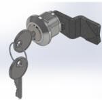 DKC Kulcsos zárbetét, azonos típusú kulcsokkal (RZCE227) (RZCE227)