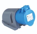 TP Electric 3x16A - Felületre rögzíthető dugalj- 83x90 alap (IP44) (3120-307-0900) (TP-3120-307-0900)