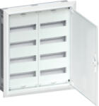Hager Univers mezős elosztó, süllyesztett, maszkolt, IP30, 96M, N+PE, II. év. oszt. 652x555x110mm (FWU42S) (FWU42S)
