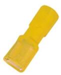 Intercable Teljesen szigetelt csúszóhüvely 4-6mm2 6, 3x0, 8 sárga, PC (ICIQ668FHVIPC) (ICIQ668FHVIPC)