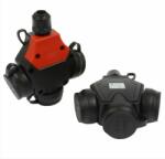 TP Electric Gumi dugalj 3-as csapfedeles 16A piros 3×2P+F (3fázishoz) (4db/doboz) (3101-315-0300) (TP-3101-315-0300)