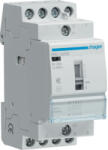Hager Csendes mágneskapcsoló, 4Z, 25A, 230V AC, I-0-II, moduláris (ERC425S) (ERC425S)