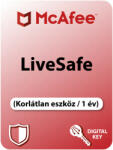 McAfee LiveSafe Unlimited (1 Year) (MLSSMM1RAA)