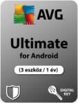 AVG Technologies AVG Mobile Ultimate for Android (3 eszköz / 1 év) (Elektronikus licenc)