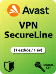 Avast SecureLine VPN (1 Device /1 Year) (ASMEN12EXXA001)
