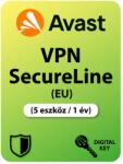 Avast SecureLine VPN EU (5 Device /1 Year) (ASMEN12EXXA005-EU)