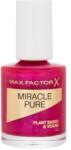 MAX Factor Miracle Pure lac de unghii 12 ml pentru femei 265 Fiery Fuchsia
