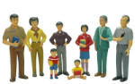 Miniland Figurine familie asiatica Miniland (ML27397) - roua Figurina