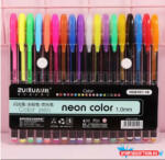 Cuki Neon zselés toll szett (18 db) (ADD-015-03)