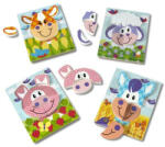 Melissa & Doug Set 4 puzzle Animale domestice - Melissa & Doug (MD30132) - roua