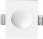 Nova Luce 9602615 | Cirocco-Eurona Nova Luce beépíthető lámpa téglalap festhető 1x GU10 fehér (9602615)