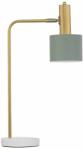 Nova Luce 9426652 | Paz Nova Luce asztali lámpa 60cm kapcsoló 1x E27 arany, fehér, menta (9426652)