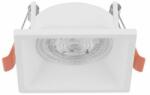 Nova Luce 9012191 | Staf Nova Luce beépíthető lámpa négyzet 75x75mm 1x GU10 fehér (9012191)
