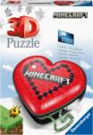 Ravensburger 54 db-os 3D puzzle - Minecraft szív dobozka (11285) - puzzle