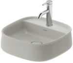 Duravit Zencha kerámia mosdótál 42x42 cm, matt szürke 2374426771 (2374426771)