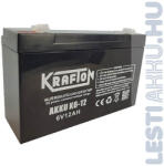  Krafton 6V 12Ah Szünetmentes akkumulátor