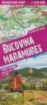 Terraquest Bukovina tiurista térkép, Máramaros túratérkép Comfort fóliás