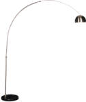 2R Led Lampadar Ondulat, Soclu E27, Argintiu (8847-L)