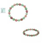 Bratara din Cuart cu Fucsit si Lepidocrocit Rosu - 10 mm - Diametru 60 mm