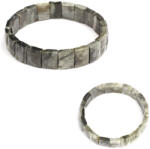  Bratara din Ochi de Vultur Natural - Diametru 58 mm - Dreptunghi Fatetat 10x12 mm - 1 Buc