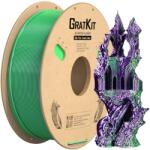 GratKit Silk Dual-Color PLA - Lila/Zöld, 1kg