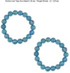 Bratara Cuart Aqua Aura Diametru 56 mm - Margele Rotunde - 10 - 10, 9 mm