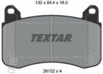 TEXTAR set placute frana, frana disc TEXTAR Q+ 2615201 (2615201)