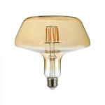 V-TAC Borostyán LED izzó filament COG E27 T180 8W 1800K - 212790
