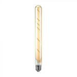 V-TAC Borostyán LED izzó filament COG E27 T30 5W 2200K - 217142 (217142)