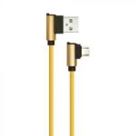 V-TAC 1M Micro USB kábel arany - gyémánt széria - 8637 (8637)
